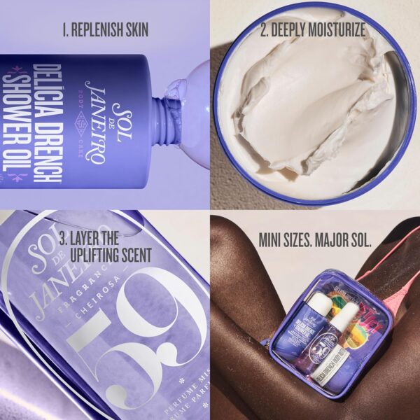Sol de Janeiro Jet Set | Travel Shower Kit | $40 value - Image 3