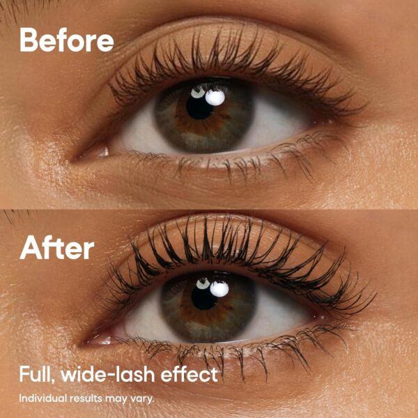 Almay Thickening & Tint Mascara, Nourishing Mascara, Hypoallergenic, 402 Black - Image 4