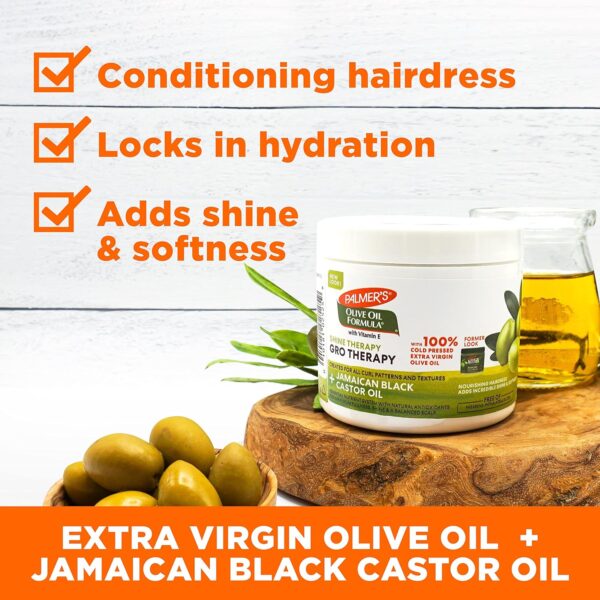 Palmer's Olive Oil Formula GRO Therapy 5.25 Oz - Image 4